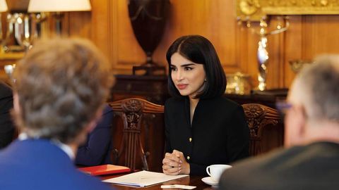 Saida Mirziyoyeva Buyuk Britaniya bosh vazirining investitsiyalar bo‘yicha maslahatchisi bilan uchrashdi