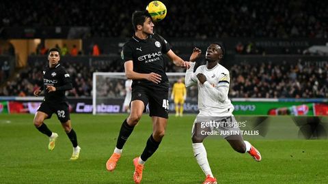 Англия Лига Кубоги. “Манчестер Сити” “Суонси”дан устун келди. Ҳусанов 63 дақиқа ўйнади (видео)