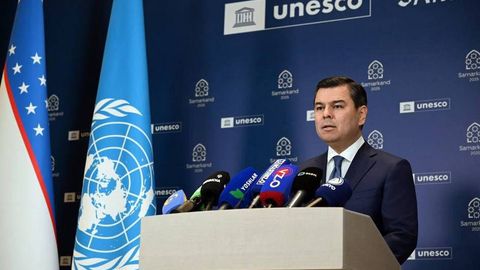 ЮНЕСКО бош конференцияси 40 йил ичида илк бор Париждан ташқарида — Самарқандда ўтказилмоқда (фото)
