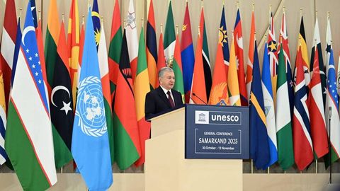 “ЮНЕСКОнинг боқий анъана ва қадриятларидан куч олаётган “Самарқанд руҳи” умумий тараққиёт сари янада бирлашишга ундайди” — президент