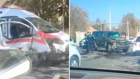 Тошкентда “Гелик” тез ёрдам машинаси билан тўқнашди