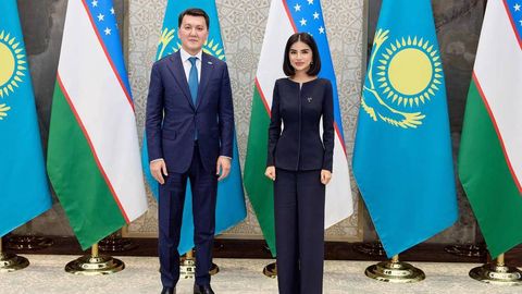 Саида Мирзиёева Қозоғистон давлат маслаҳатчиси билан учрашди