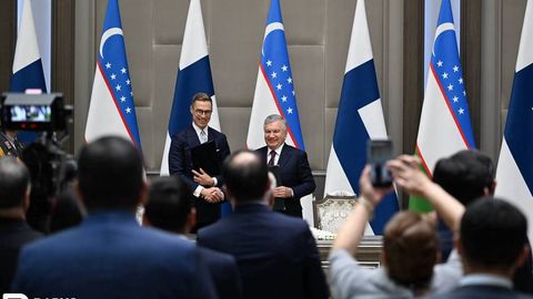 Shavkat Mirziyoyev va Finlyandiya prezidenti Qo‘shma bayonotni imzoladi