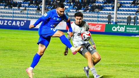 Суперлига. “Голлар отишмаси”да “Шўртан” “ОКМК”ни мағлуб этди