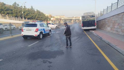 Samarqandda Cobalt haydovchisi uxlab qolib avtobus bilan to‘qnashdi