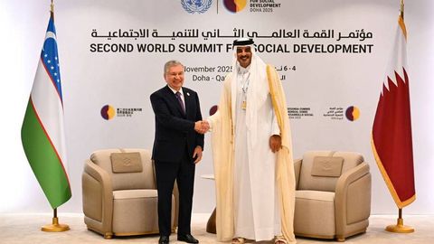 Uzbekistan, Qatar leaders discuss expanding partnership amid 45% trade growth