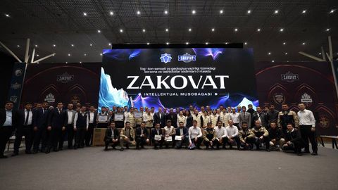 Тоғ-кон саноати ва геология тизими ходимлари “Заковат” аренада билим синовидан ўтди