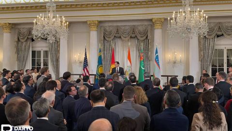 AQSHda “C5+1” sammiti oldidan o‘tkazilgan diplomatik qabuldan fotogalereya