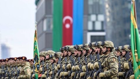 Aliyev Ozarbayjon armiyasi NATO standartlariga o‘tishini aytdi