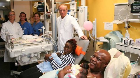 Germaniyada ayol 5 nafar egizakni dunyoga keltirdi