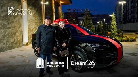 Dream City ва Миллий банк ҳамкорлигида “Chorvoq Darvozasi” турар жой мажмуасида калит топшириш тантанаси