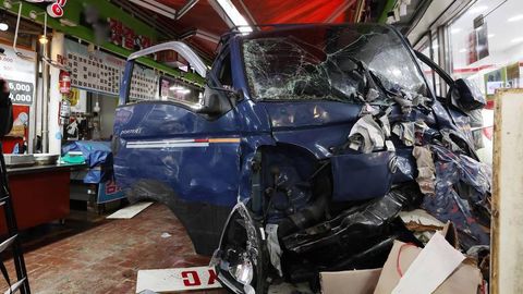 Жанубий Кореяда юк машинаси бозордаги одамларни босиб кетди (видео)