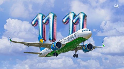 Uzbekistan Airways 11.11 акциясини давом эттиради: парвозларга 20% гача чегирмалар