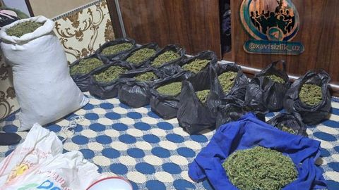 В Кашкадарье дома у гражданина обнаружили более 20 кг марихуаны