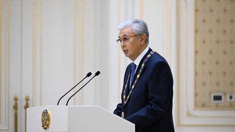 Қозоғистон президенти қозоқ тилида “У Тошкент кўрган” ибораси борлиги ҳақида гапирди