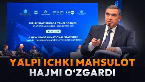 “Аввалги камчилик тузатилди”. Ўзбекистоннинг 8 йиллик ялпи ички маҳсулоти қайта ҳисоблаб чиқилди