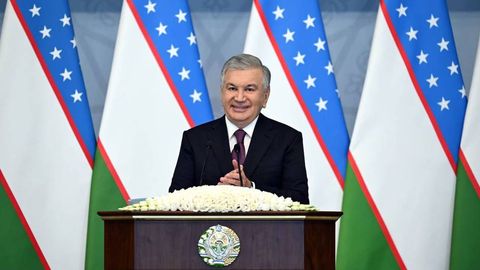 Шавкат Мирзиёев выступил на церемонии открытия Президентской Олимпиады (фото)