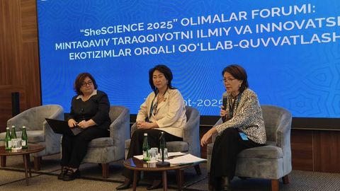 Toshkentda ilk bor “SheScience 2025” Markaziy Osiyo olimalari forumi bo‘lib o‘tmoqda