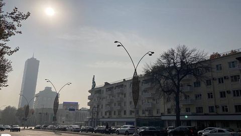 Температурная инверсия, усиливающая загрязнение воздуха в Узбекистане, продлится дольше