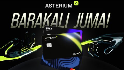 Asterium виртуал крипто карталарни расмийлаштиришни бепул қилди