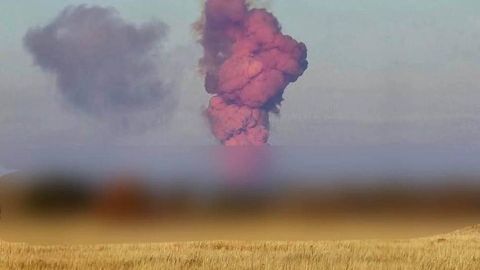 Putinning yangi yadroviy raketasi sinov vaqti portlab ketdi (video)