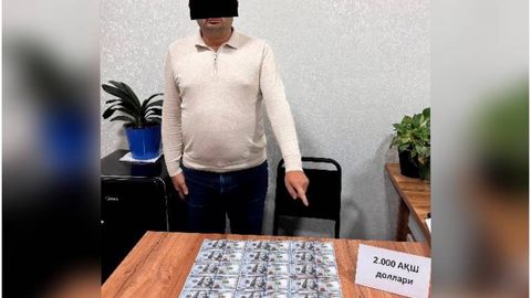 В Ташкентской области помощник хокима задержан за взятку в 2000 долларов