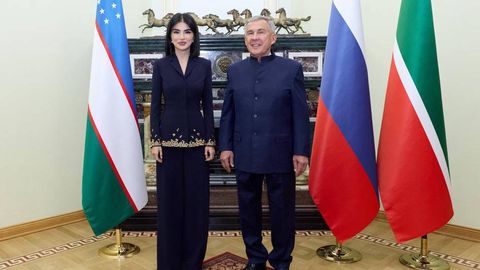 Saida Mirziyoyeva Tatariston raisi bilan uchrashdi