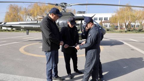 Тошкент вилоятида ҳавони ифлослантираётганларни аниқлаш учун вертолёт патрули йўлга қўйилди