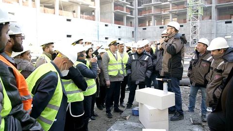 Xon Saroy Muhabbat shahri лойиҳа инвесторларини қурилиш жараёни билан таништирди!