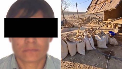 Жиззахда чорва оғилхонасида қум зарраларидан олтин ажратиш билан шуғулланаётган тадбиркор фош бўлди