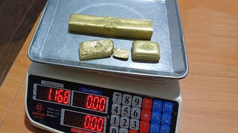 Наманганда 1,1 млрд сўмлик олтинни Қирғизистондан ноқонуний олиб ўтган шахс ушланди