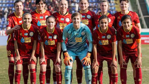 Аёллар футболи. Қаршининг “Севинч” клуби требл қайд этди