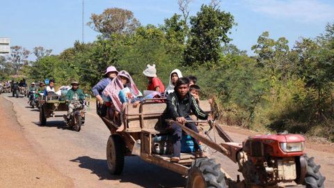 Tailand Kambodja bilan chegaradosh viloyatlardan 400 mingga yaqin aholini evakuatsiya qildi