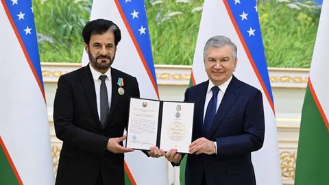 Uzbekistan honors FIA president with "Dustlik" Order, strengthens motorsport collaboration