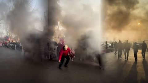 “Andijon” fanklubi tutunli pirotexnika vositalaridan foydalangani uchun ogohlantirildi