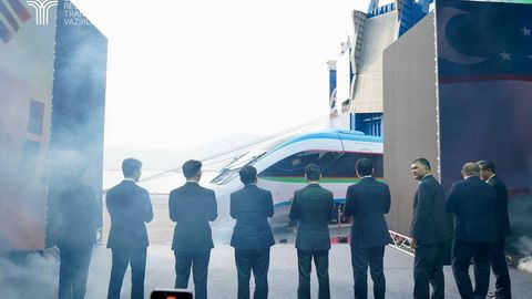 Узбекистан получил из Южной Кореи первую партию высокоскоростных поездов «Джалолиддин Мангуберди»