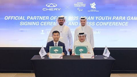 Chery биринчи марта 2025 йилги ёшлар ўртасидаги Параосиё ўйинларининг ҳамкорига айланади