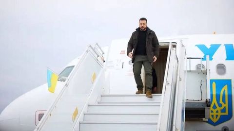 Zelenskiy tinchlik muzokaralari fonida Germaniyaga keldi