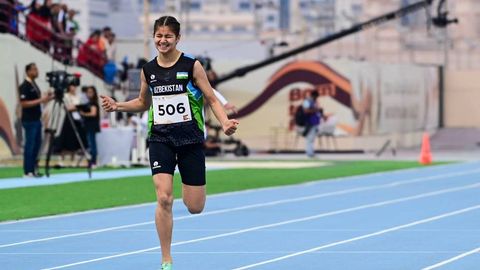 Ўзбекистонлик пара енгил атлетикачи қиз Осиё ўйинларида 8 та олтин медални қўлга киритди