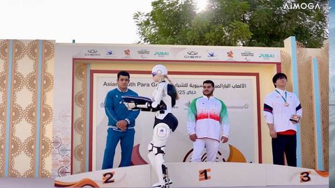 AiMOGA роботлари халқаро спорт мусобақаларида роботлаштирилган тақдирлашнинг янги даврини бошлаб бермоқда