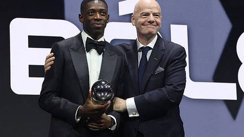 The Best FIFA Football Awards. Усмон Дембеле — 2025-йилнинг энг яхши футболчиси