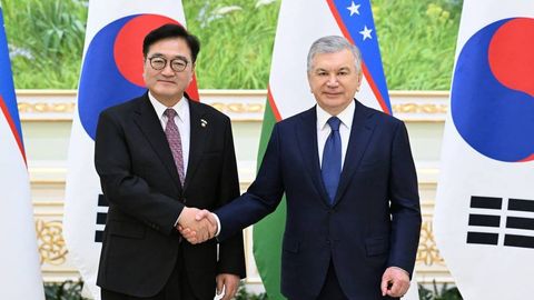 Шавкат Мирзиёев принял спикера Парламента Южной Кореи