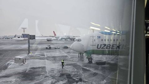 Қорли об-ҳаво сабаб Тошкент халқаро аэропортидаги рейслар вақти ўзгариши мумкин