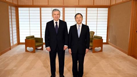 Shavkat Mirziyoyev Yaponiya imperatori bilan uchrashdi 