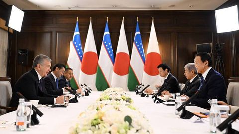 Ўзбекистон президенти Япония парламентидаги Дўстлик лигаси аъзоларини қабул қилди