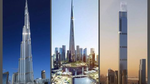 Бурж Халифaнинг рекорди янгиланади — яқин келажакда қуриб битказиладиган осмонўпар бинолар