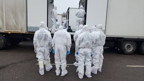 Россия ва Украина ҳалок бўлган аскарлар жасадини алмашди