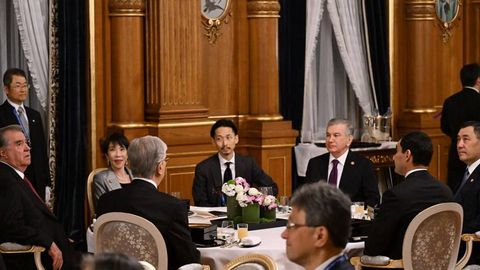 Шавкат Мирзиёев принял участие в официальном приеме от имени премьер-министра Японии