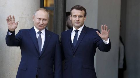 Makron Yevropani Putin bilan muloqotni qayta boshlashga chaqirdi