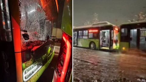 Toshkentda haydovchi ehtiyotsizlik sabab ikki avtobus orasida qolib ketib, halok boʻldi